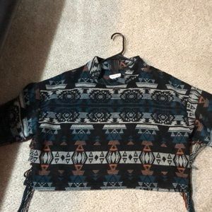 Woman’s pattern sweater